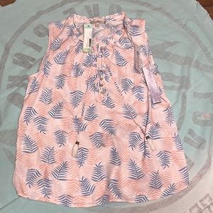 Pale Sky Blouse NWT